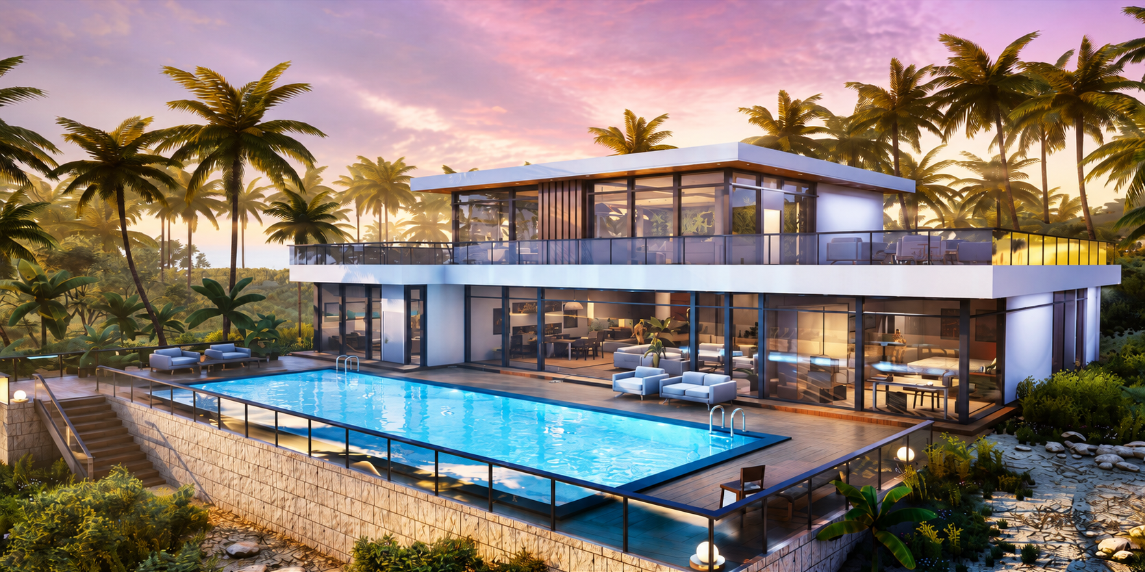 Interactive Villa Walkthrough